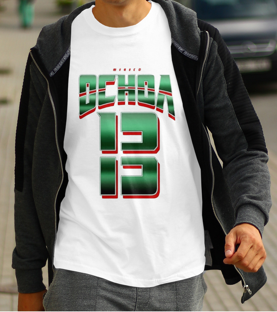 Guillermo Ochoa Mexico Jersey Ochoa 13 El Tri Number T-Shirt