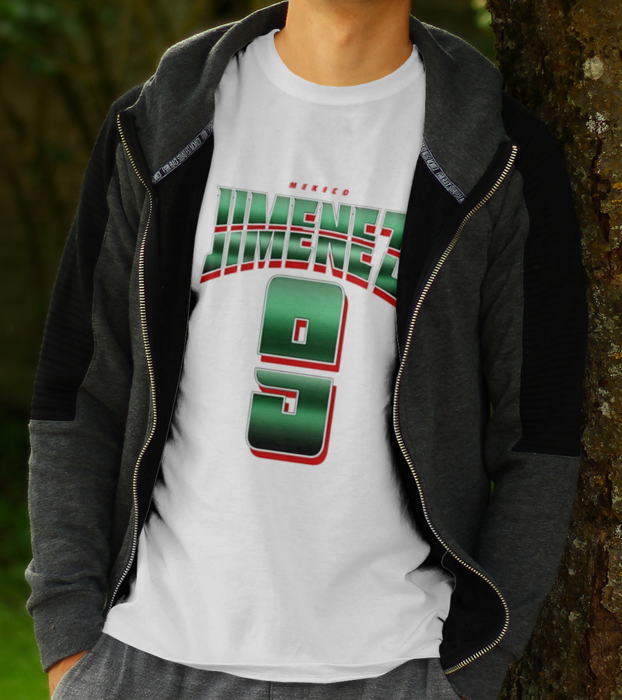 Mexico Jimenez 9 El Tri Number Name T-Shirt