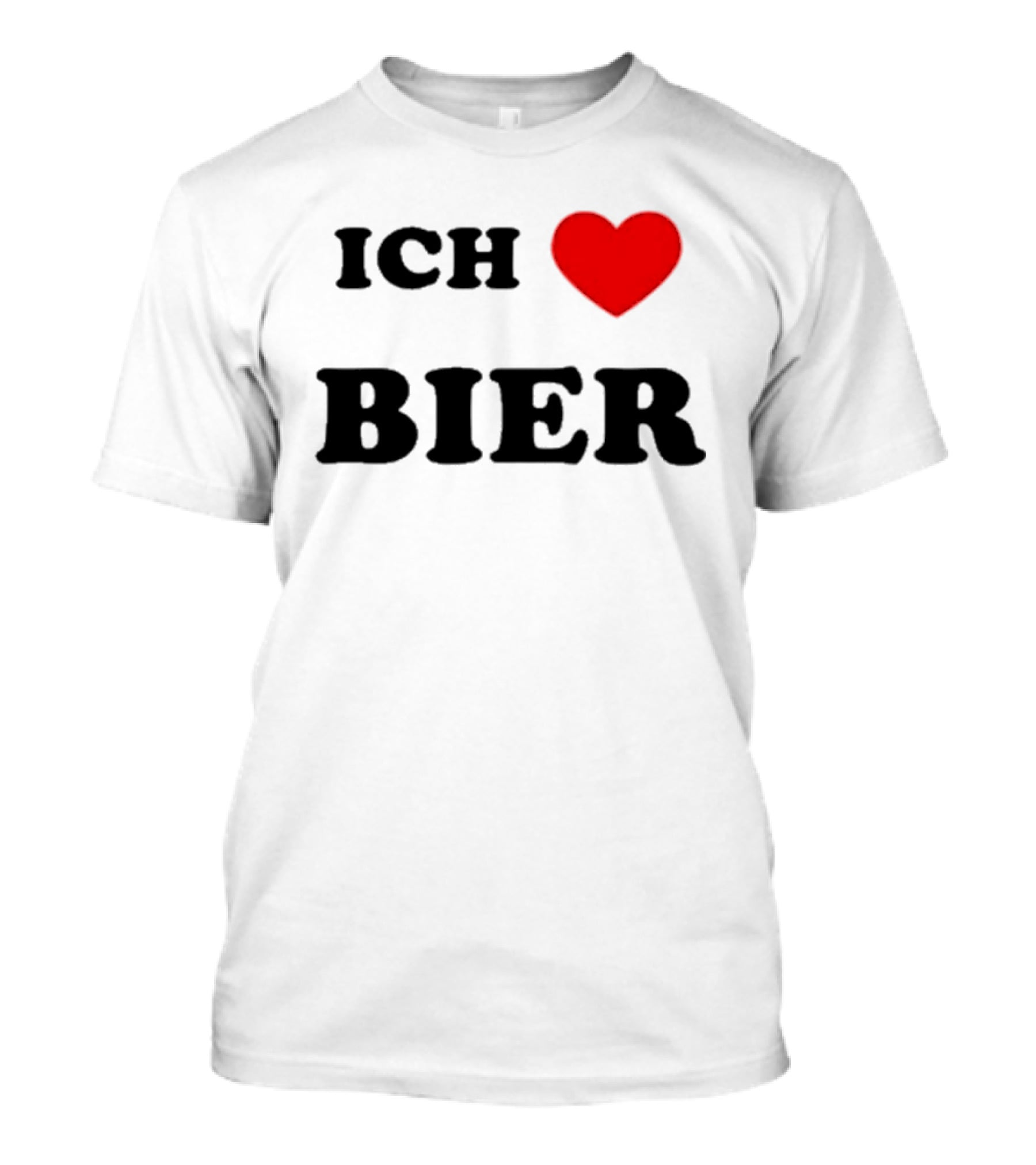 Ich Love Bier Heart Germany T-Shirt