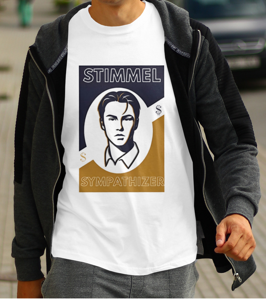 Stimmel Sympathizer Face Art With Dollar T-Shirt