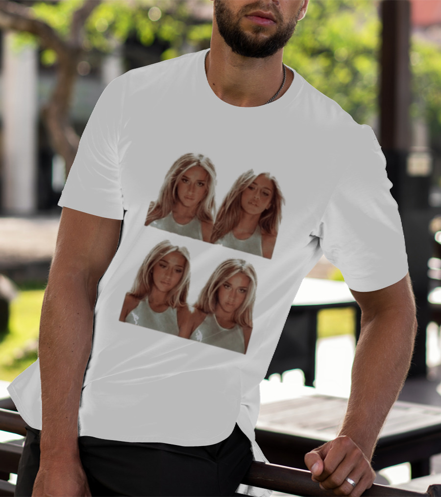 Tate McRae Photo Collage Lollapalooza 2026 Chicago T-Shirt