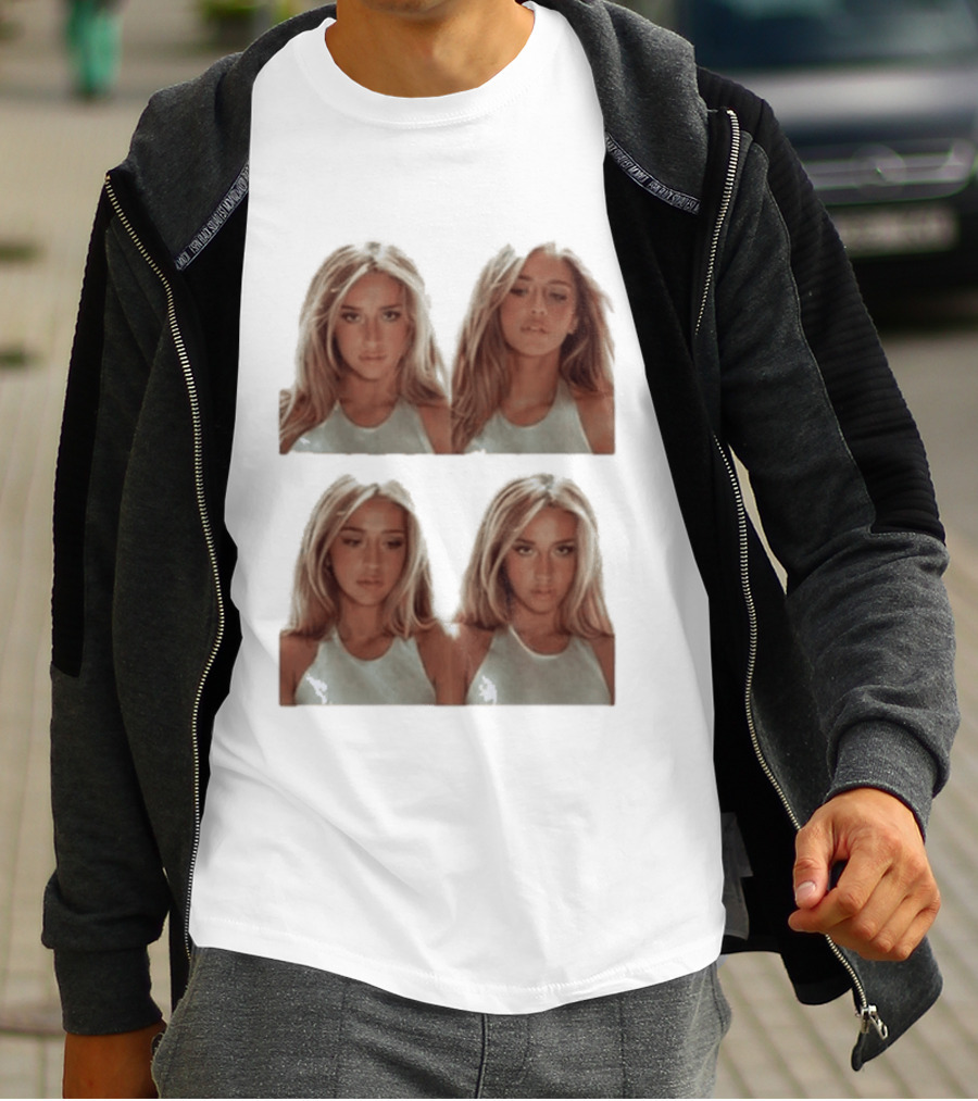 Tate McRae Photo Collage Lollapalooza 2026 Chicago T-Shirt