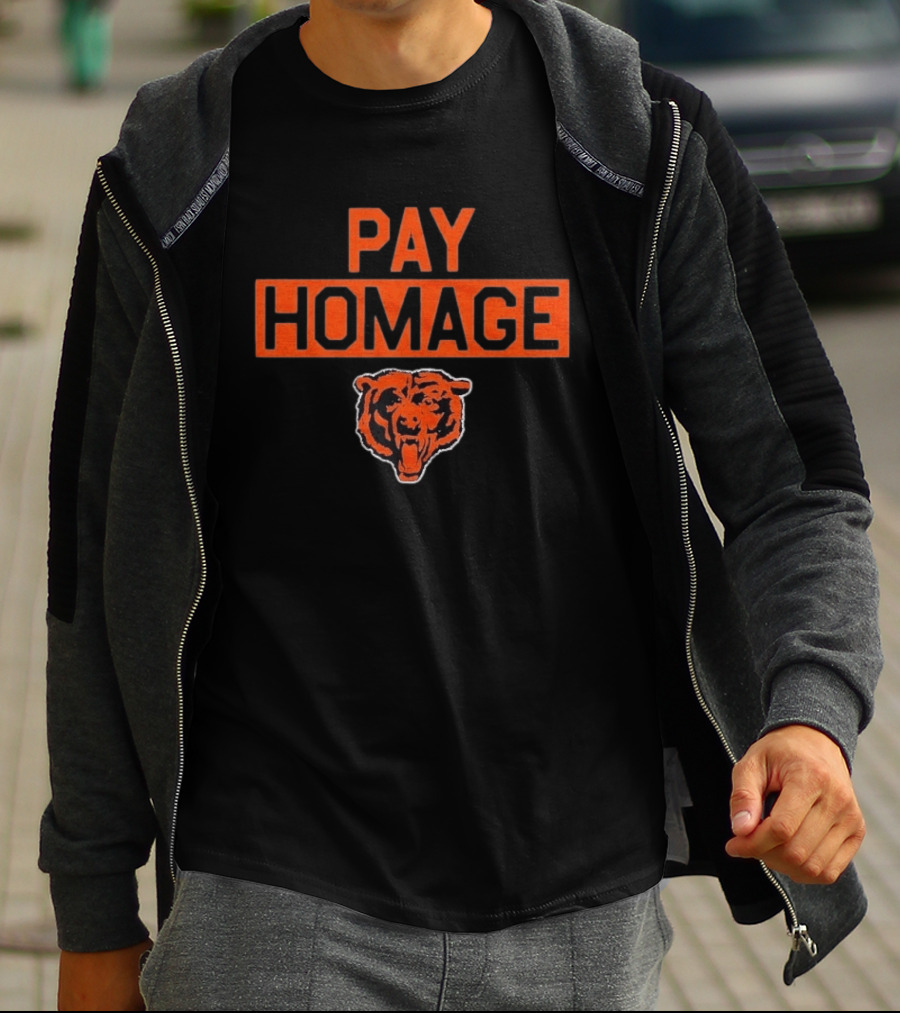 Chicago Bears Pay Homage Bear T-Shirt