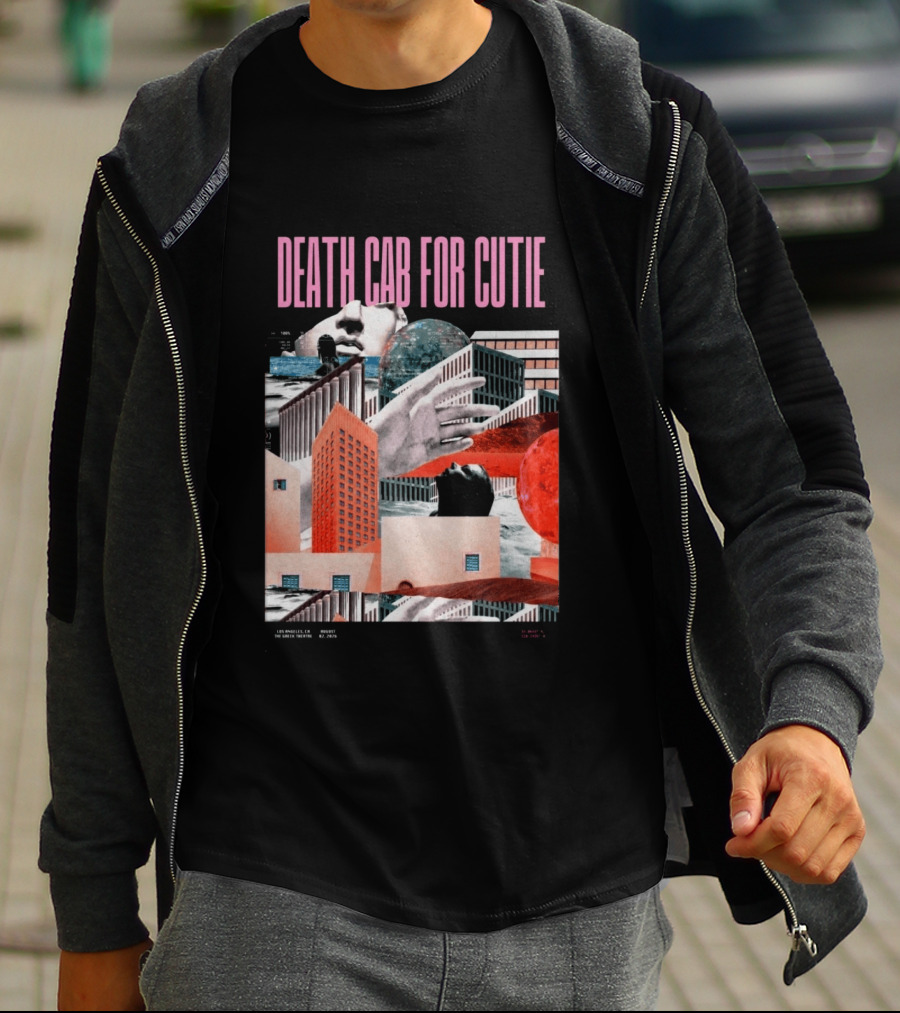 Death Cab For Cutie August 2 2026 Greek Theatre Los Angeles CA Concert T-Shirt