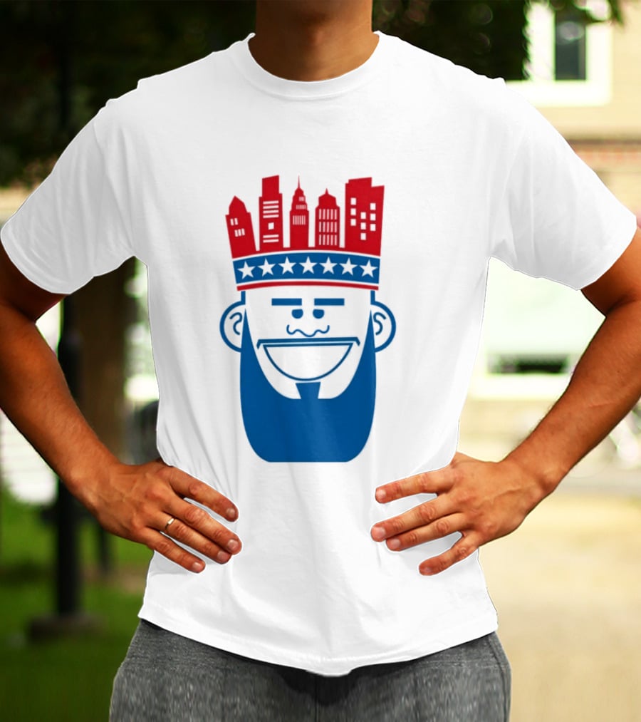 Lebron James Philadelphia 76ers Philly King Skyline Crown T-Shirt