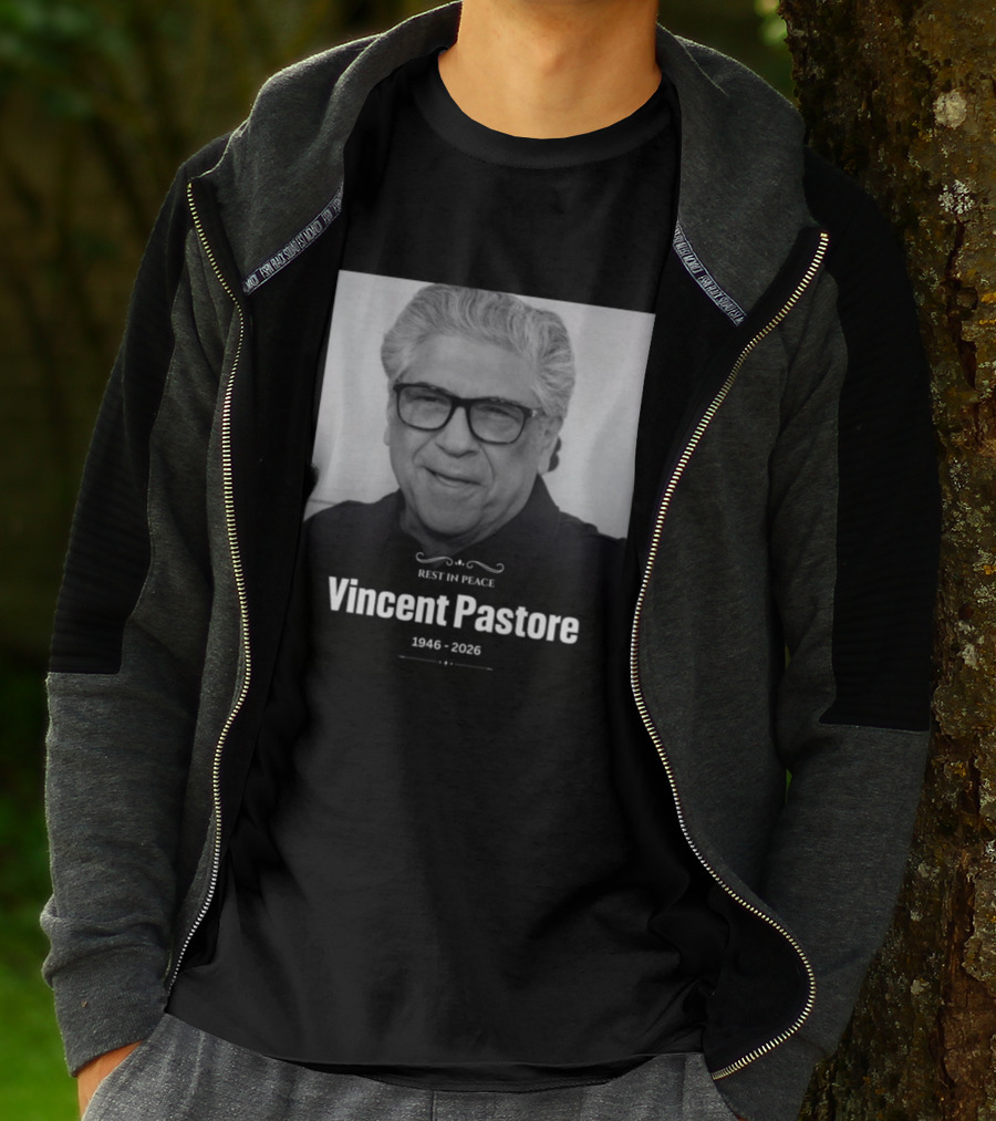 Vincent Pastore 1946 2026 Rest In Peace Memorial T-Shirt