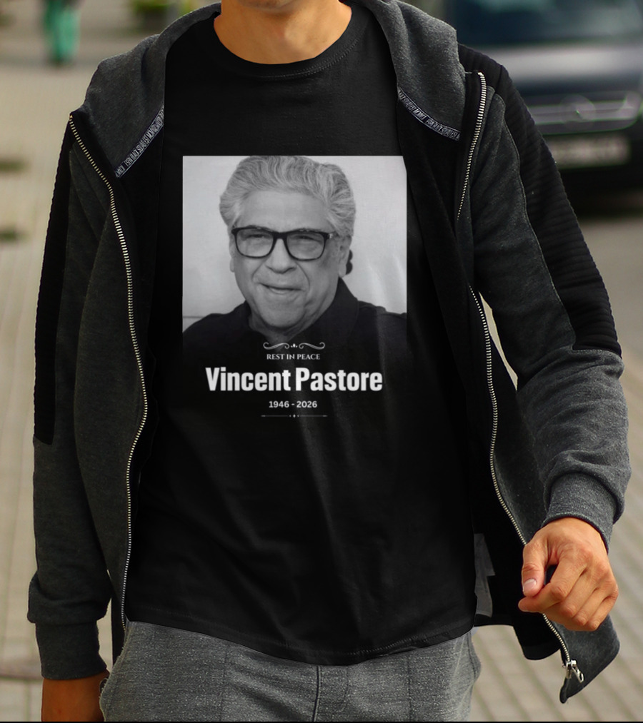 Vincent Pastore 1946 2026 Rest In Peace Memorial T-Shirt
