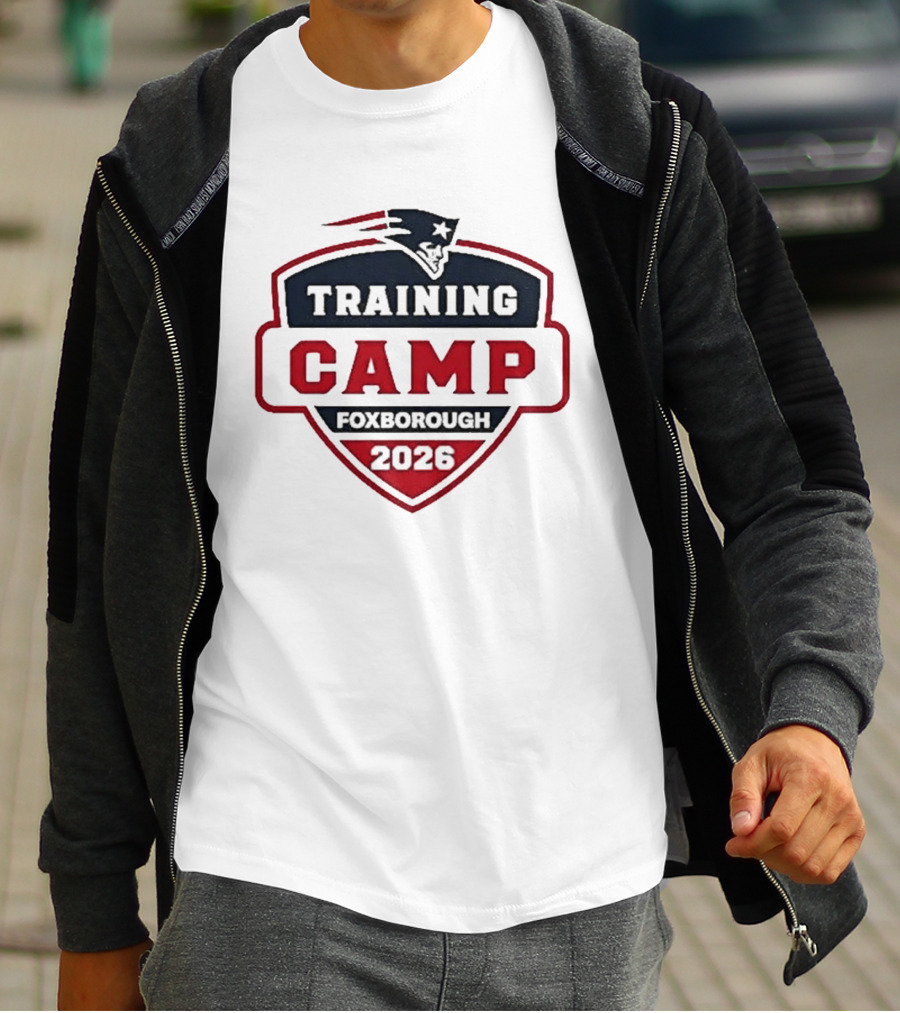 New England Patriots Training Camp Foxborough 2026 T-Shirt