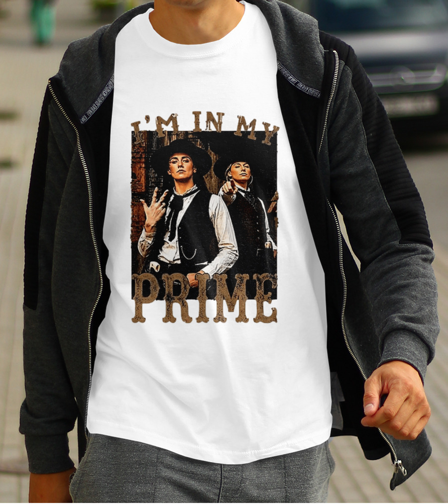 I'm In My Prime Sophie Cunningham Caitlin Clark Western T-Shirt