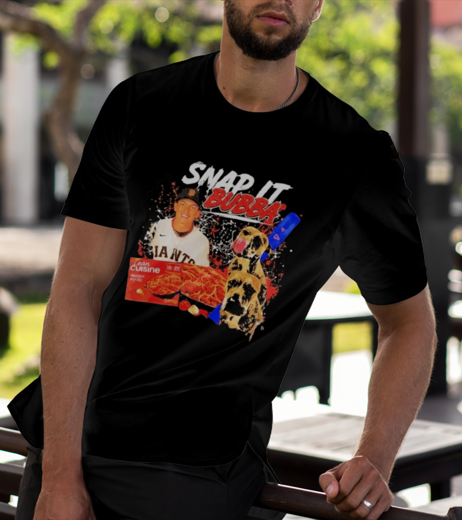 Snap It Bubba San Francisco Giants Lean Cuisine Spaghetti T-Shirt