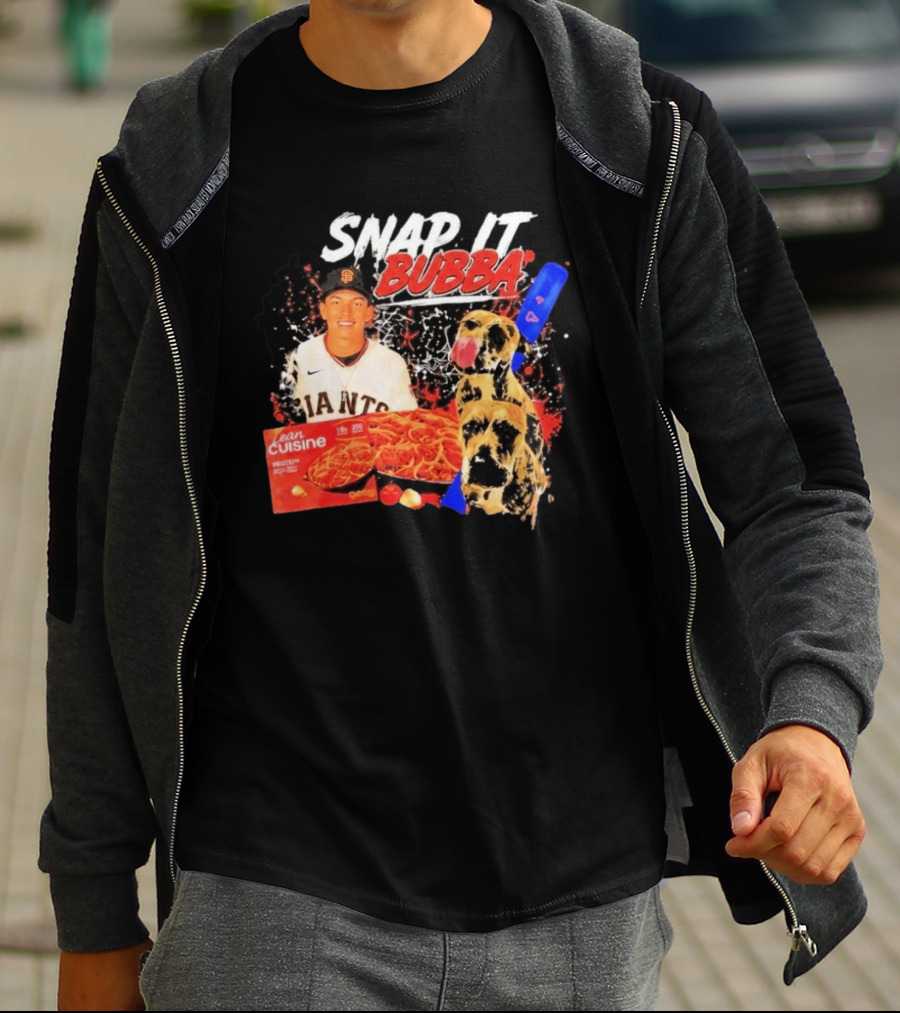 Snap It Bubba San Francisco Giants Lean Cuisine Spaghetti T-Shirt