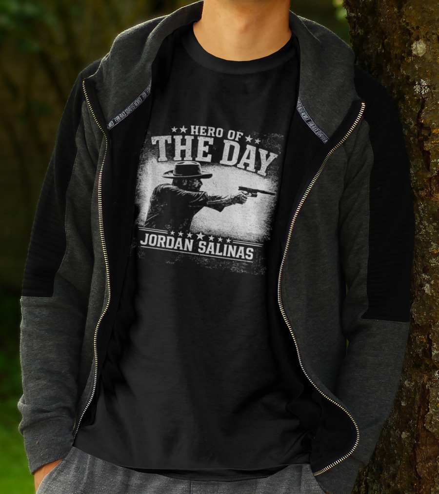 Hero Of The Day Jordan Salinas T-Shirt