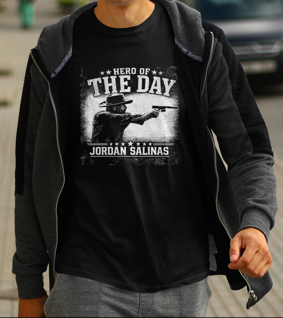Hero Of The Day Jordan Salinas T-Shirt