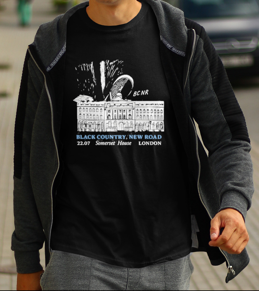 Black Country New Road BCNR Somerset House 22.07 London T-Shirt