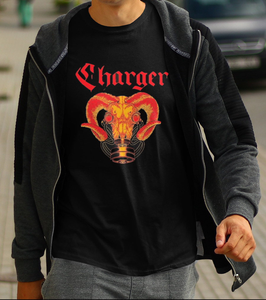 Charger Apocalypse Gas Mask Ram T-Shirt