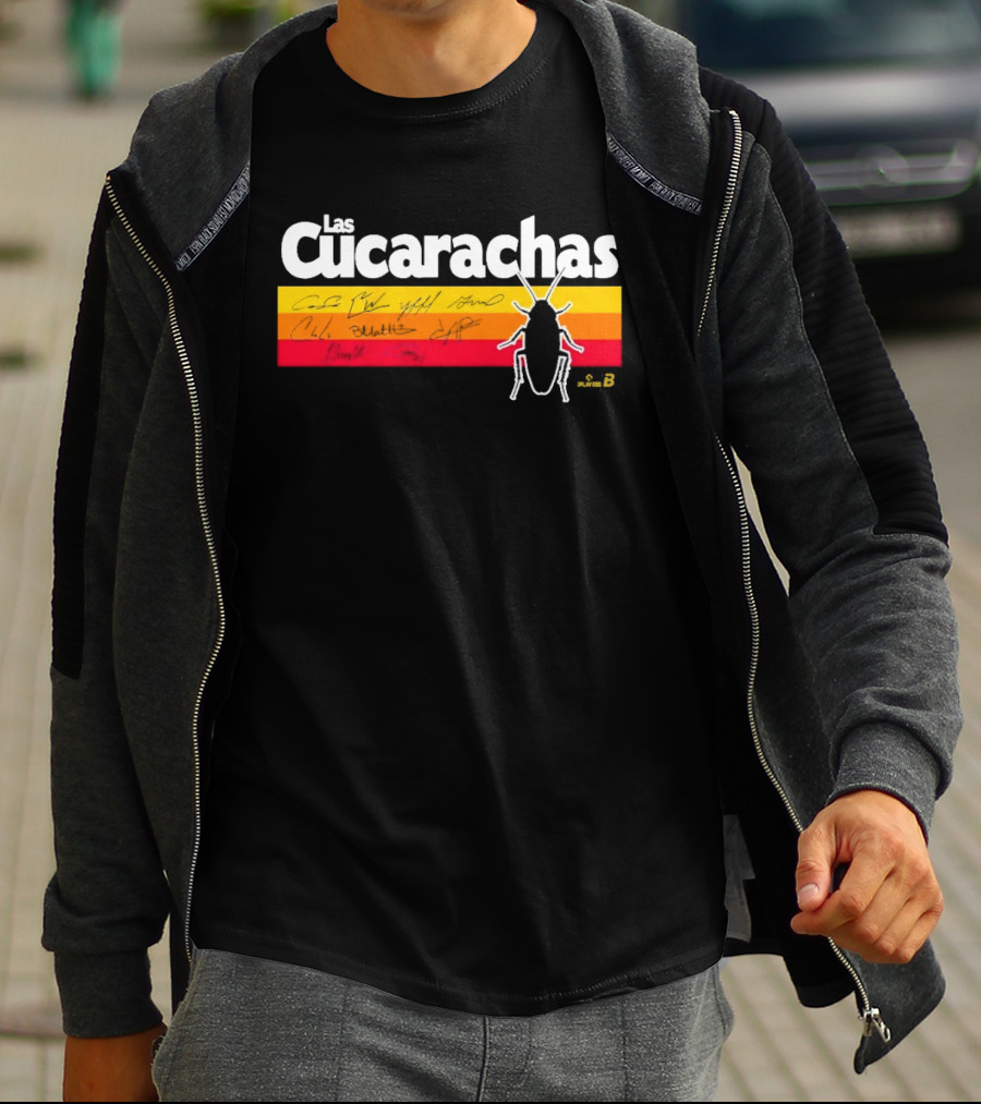 Houston Baseball Las Cucarachas Signature Series T-Shirt