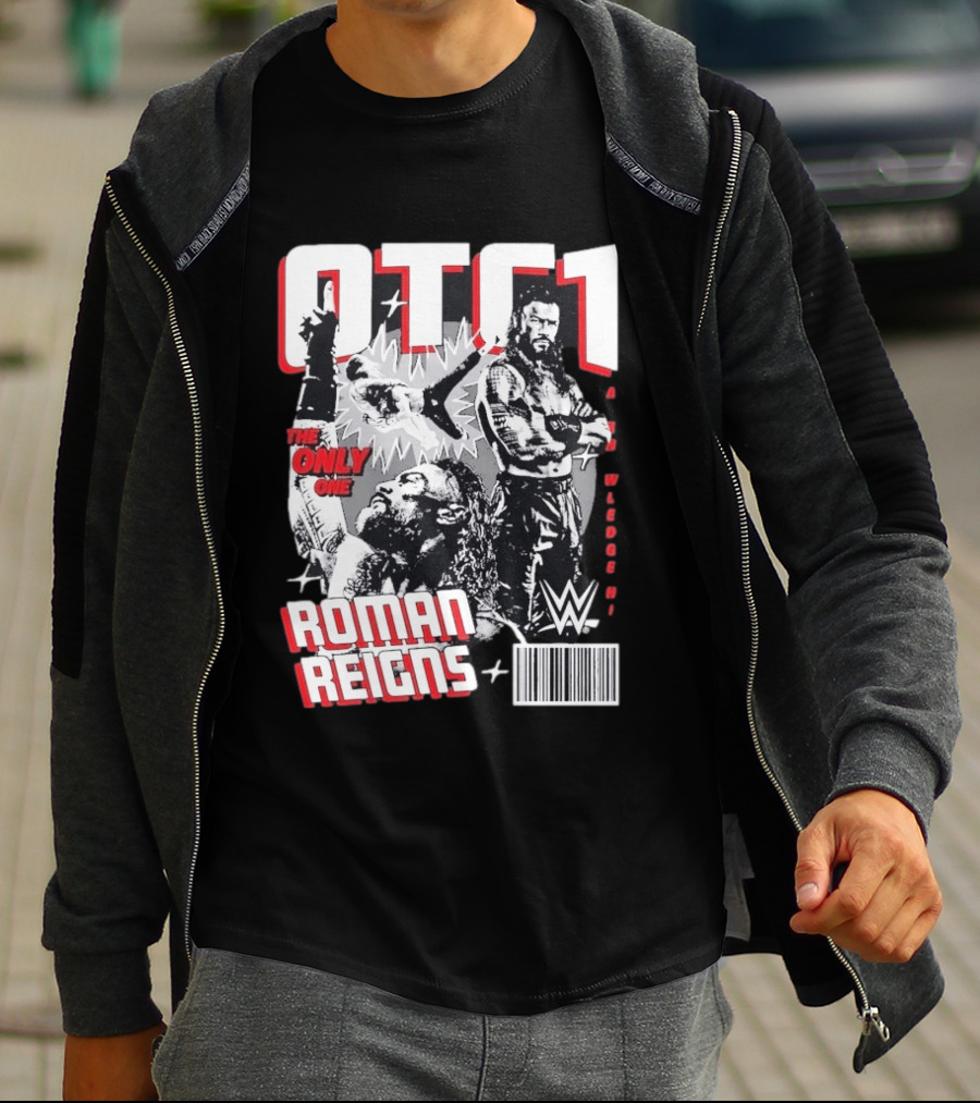 OTC1 Roman Reigns WWE The Only One Superstar T-Shirt