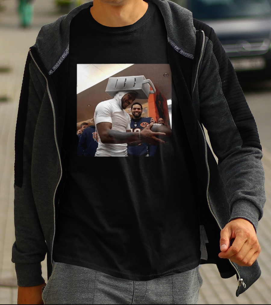 DJ Moore Cheese Grater Hat Fun Moment T-Shirt
