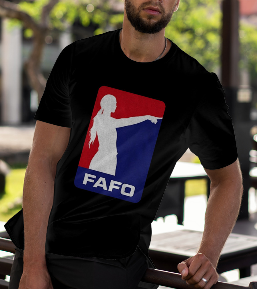 Sophie Cunningham FAFO Pointing Indiana Fever WNBA Fan T-Shirt