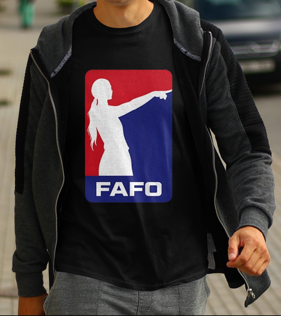 Sophie Cunningham FAFO Pointing Indiana Fever WNBA Fan T-Shirt