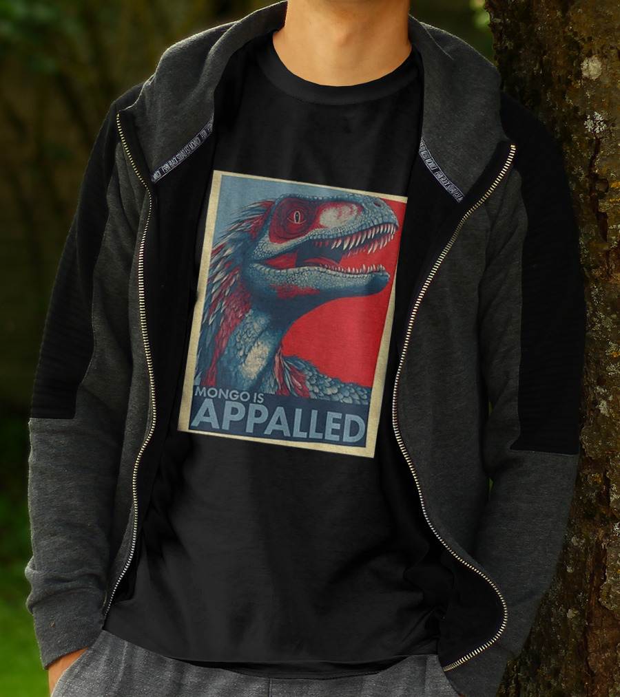 Dungeon Crawler Carl Mongo Is Appalled Dinosaur T-Shirt