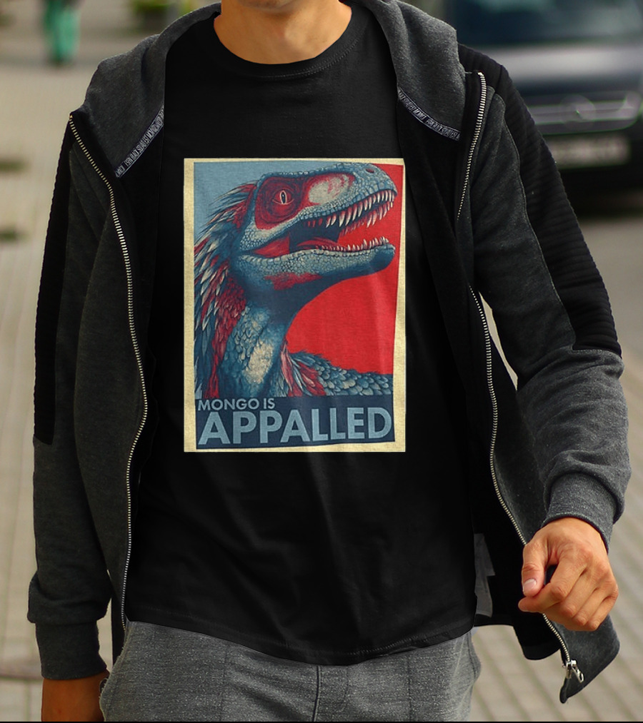 Dungeon Crawler Carl Mongo Is Appalled Dinosaur T-Shirt