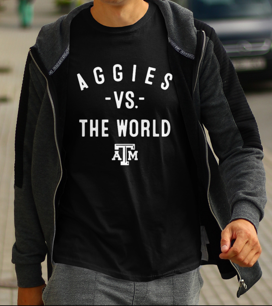Texas A&M Aggies Vs. The World 2026 University Spirit T-Shirt