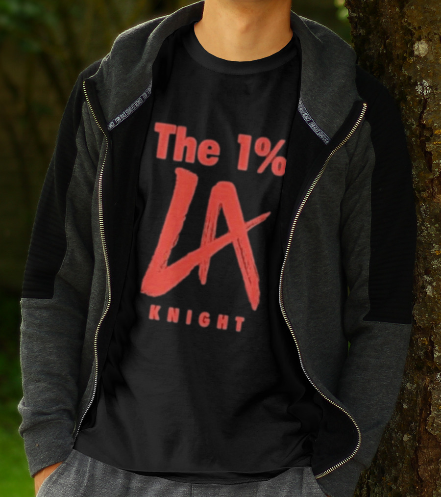 The 1% LA Knight Bold Red T-Shirt