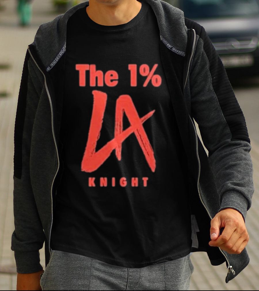 The 1% LA Knight Bold Red T-Shirt