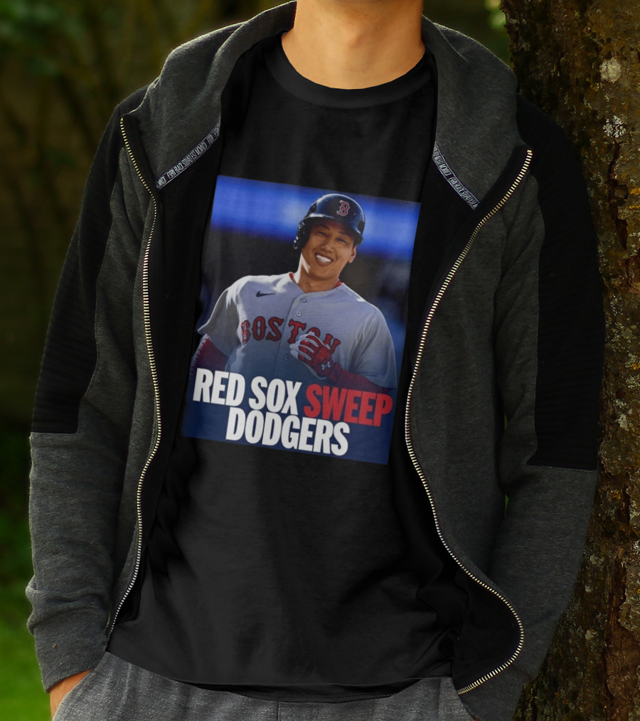 Boston Red Sox Sweep Dodgers Victory Celebration 2026 T-Shirt