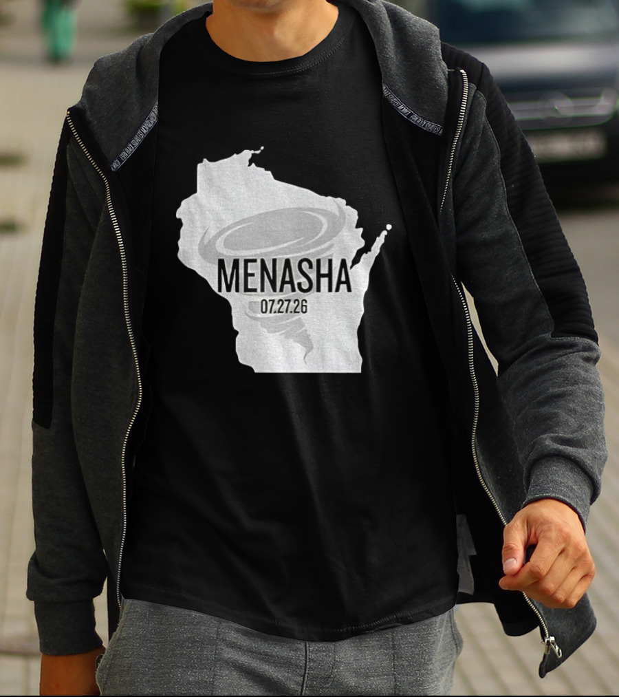 Tornado Menasha Strong Wisconsin 07 27 26 T-Shirt