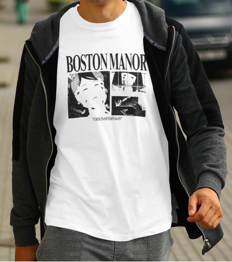 Boston Manor It Resets And Starts Again Paprika Album T-Shirt