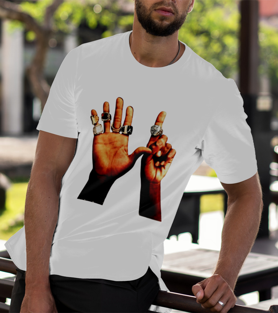 Carlos Alcaraz Championship Rings NBA Jordan Rolex Iconic Hands T-Shirt