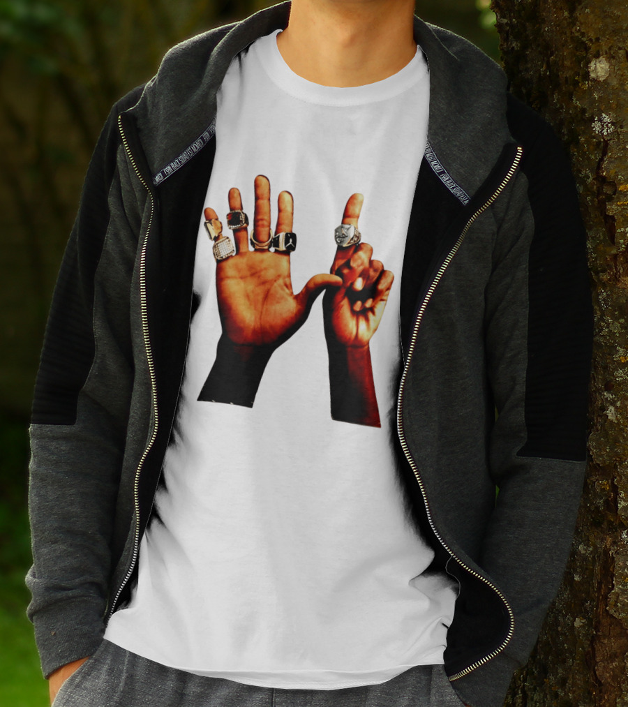 Carlos Alcaraz Championship Rings NBA Jordan Rolex Iconic Hands T-Shirt