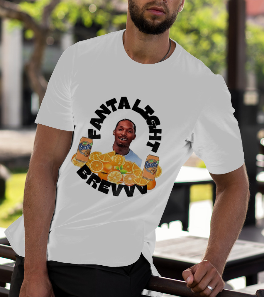 Fanta Light Brev Meme Orange Slices Cans T-Shirt