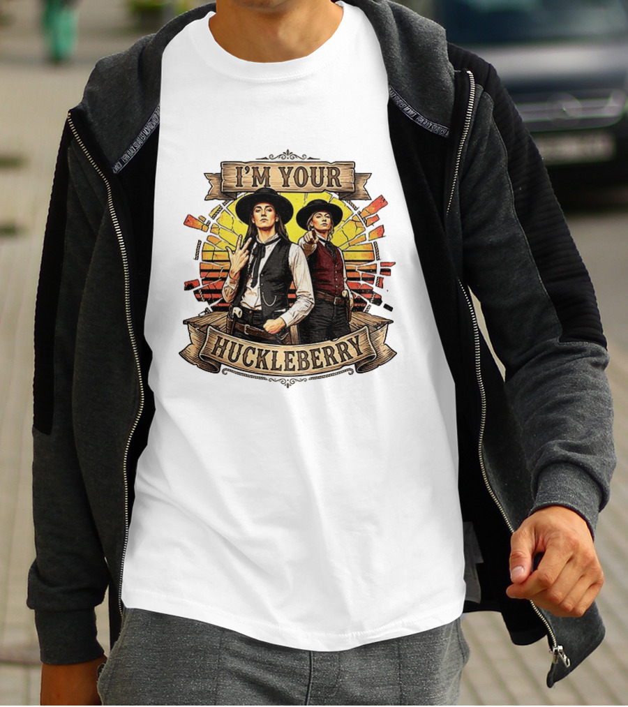 I'm Your Huckleberry Sophie Cunningham Cowgirl Indiana Fever Basketball Western T-Shirt