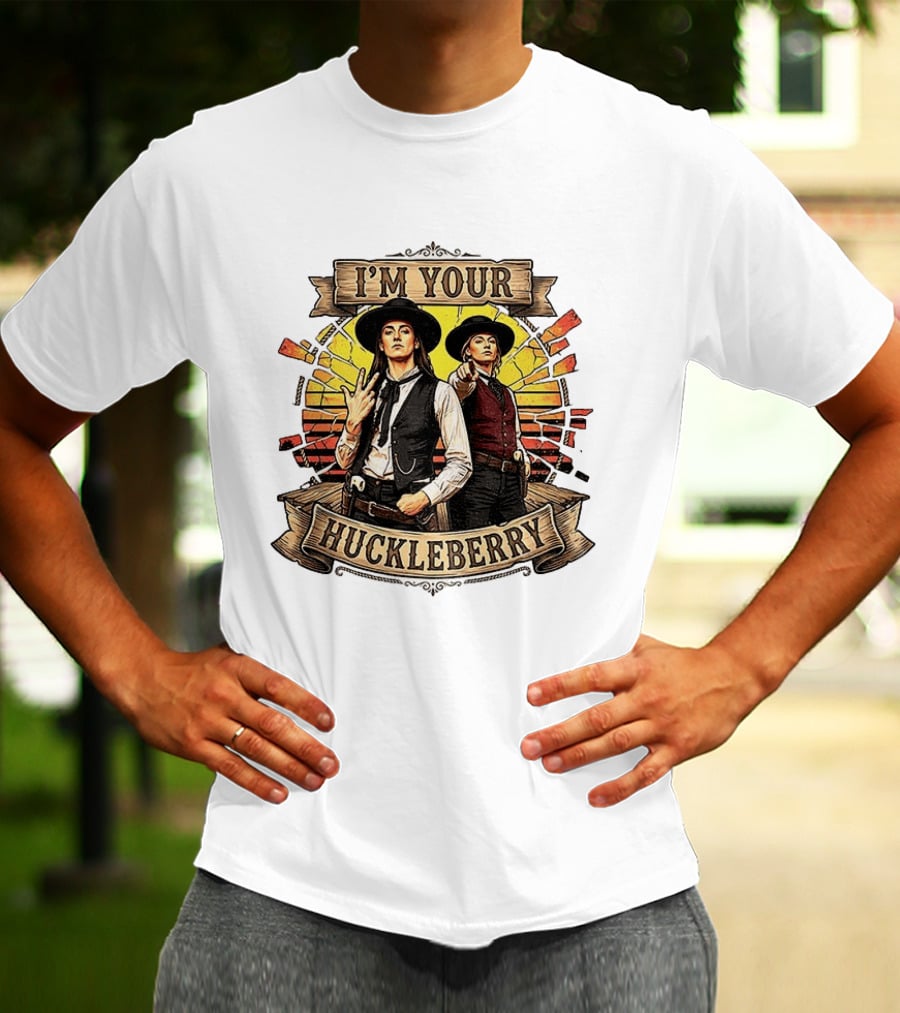 I'm Your Huckleberry Sophie Cunningham Cowgirl Indiana Fever Basketball Western T-Shirt