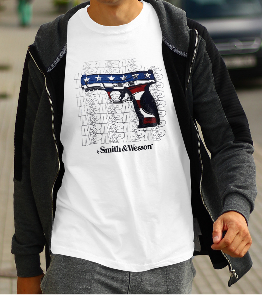 M P Monday By Smith And Wesson Stars And Stripes T-Shirt