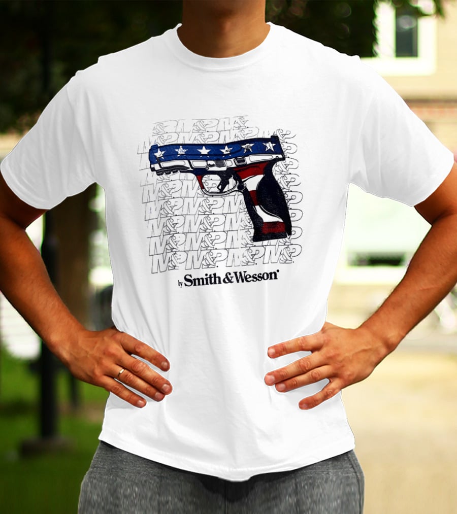 M P Monday By Smith And Wesson Stars And Stripes T-Shirt