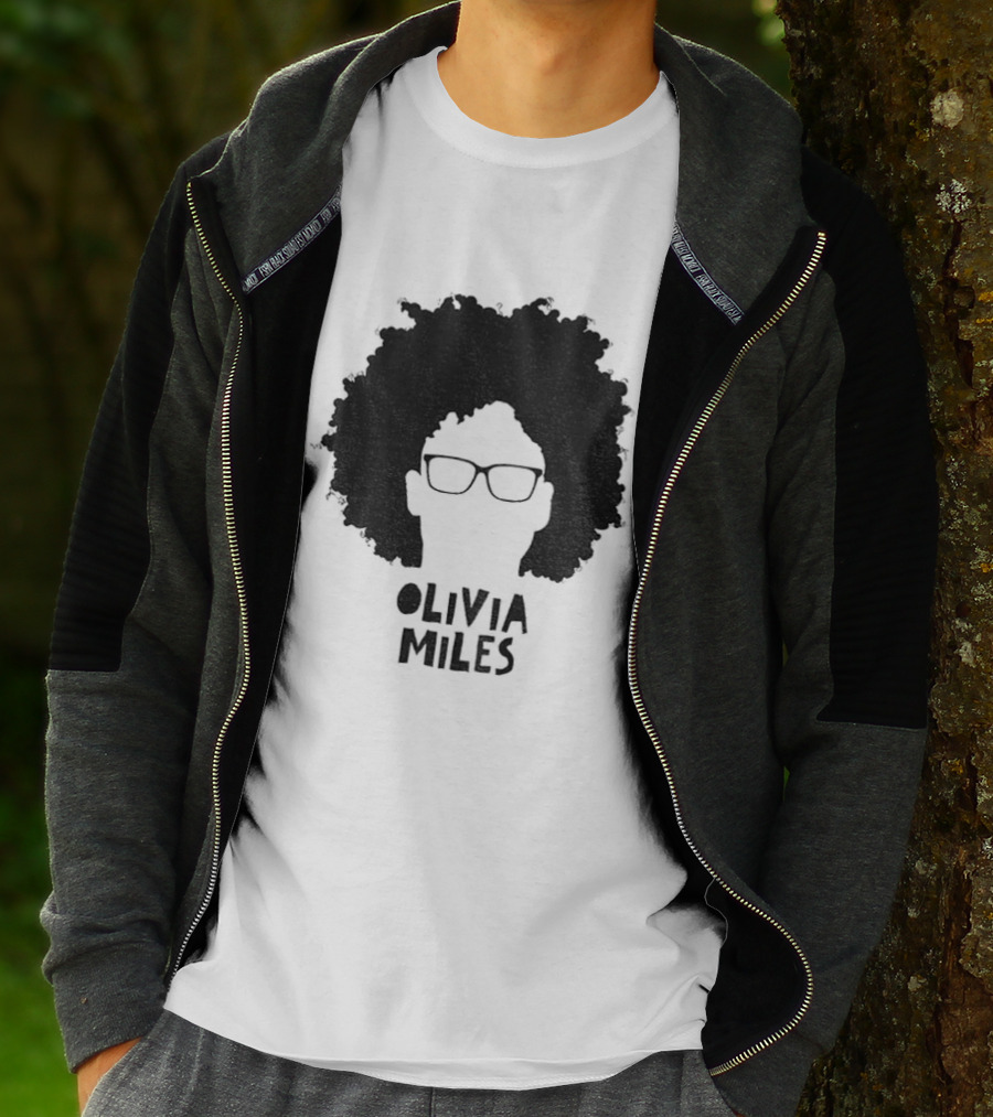 Olivia Miles Afro Glasses Icon WNBA Minnesota Lynx 2026 T-Shirt