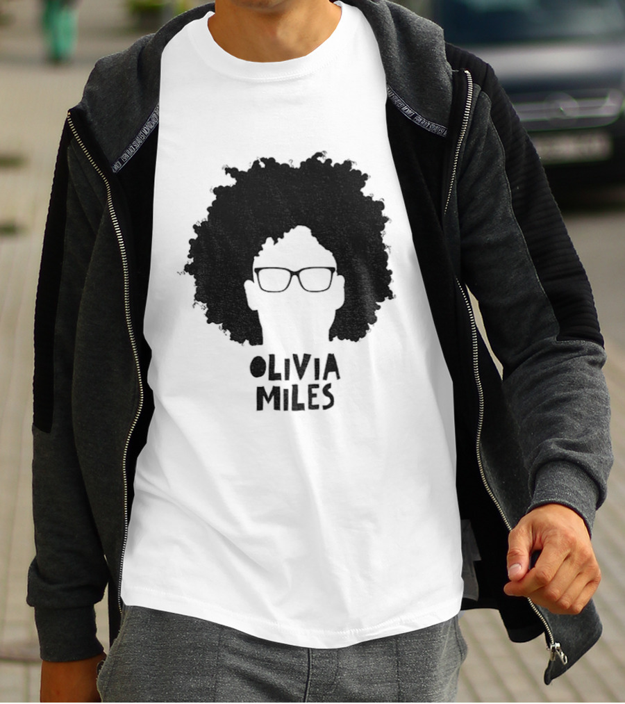 Olivia Miles Afro Glasses Icon WNBA Minnesota Lynx 2026 T-Shirt