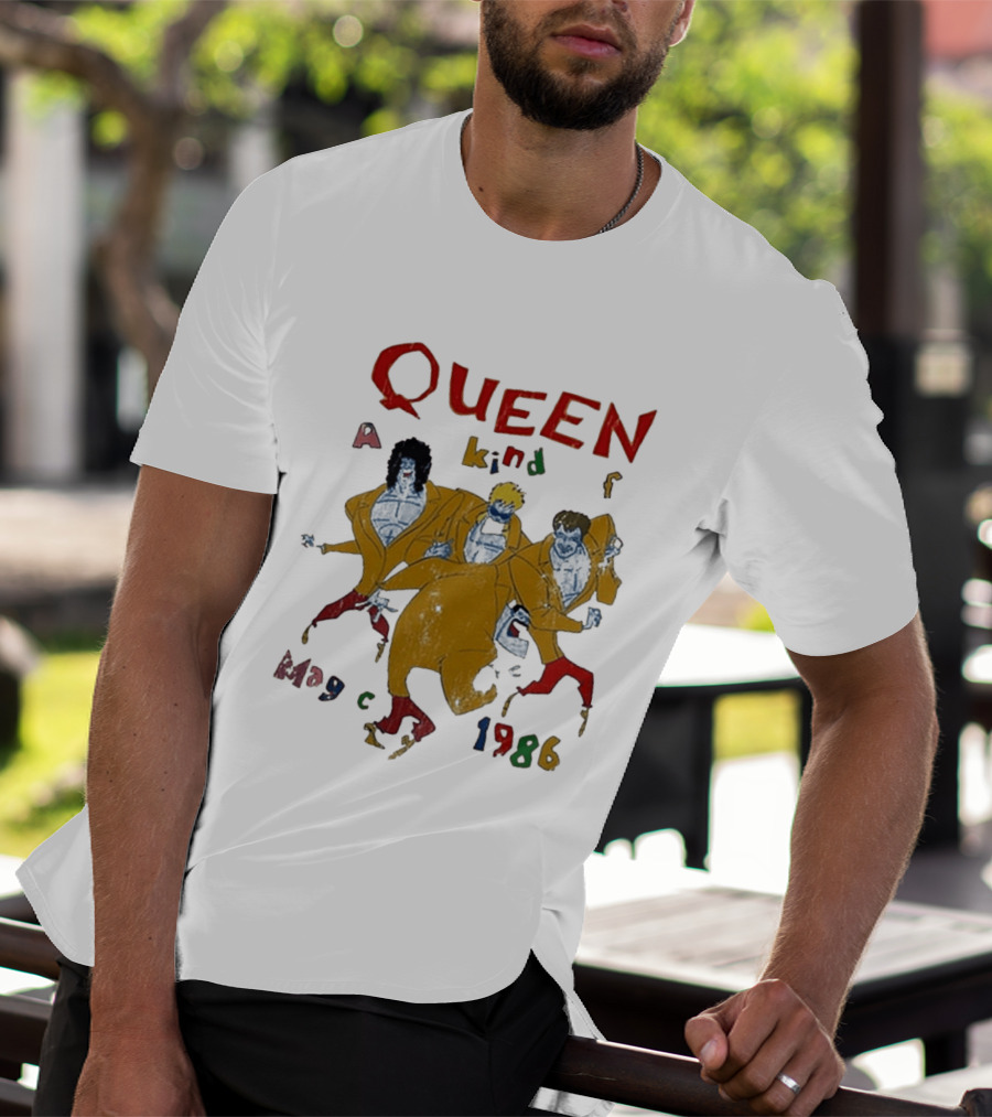 Queen A Kind Of Magic Tour 1986 Anniversary T-Shirt