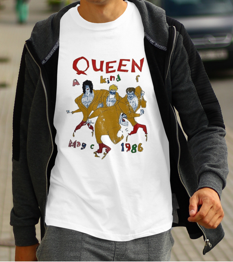Queen A Kind Of Magic Tour 1986 Anniversary T-Shirt