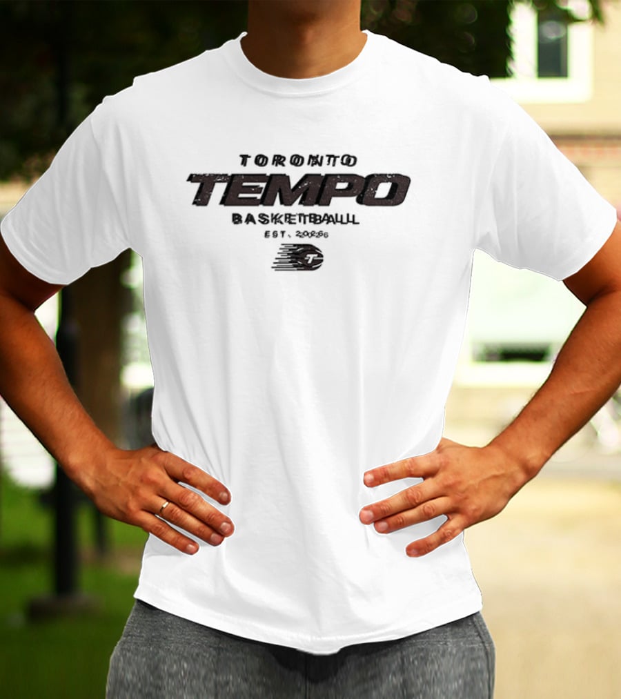 Toronto Tempo Basketball EST 2026 Bold Lettering And Sports T-Shirt