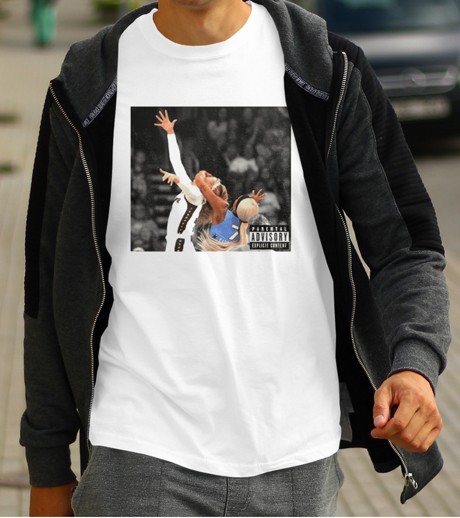Stand With Sophie Parental Advisory Sophie Cunningham Vs DiJonai WNBA Moment T-Shirt