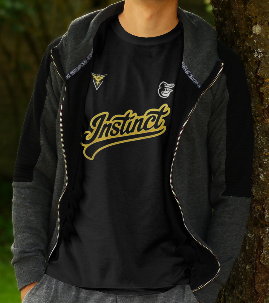 Baltimore Orioles Pokémon GO Team Instinct Collaboration 2026 T-Shirt