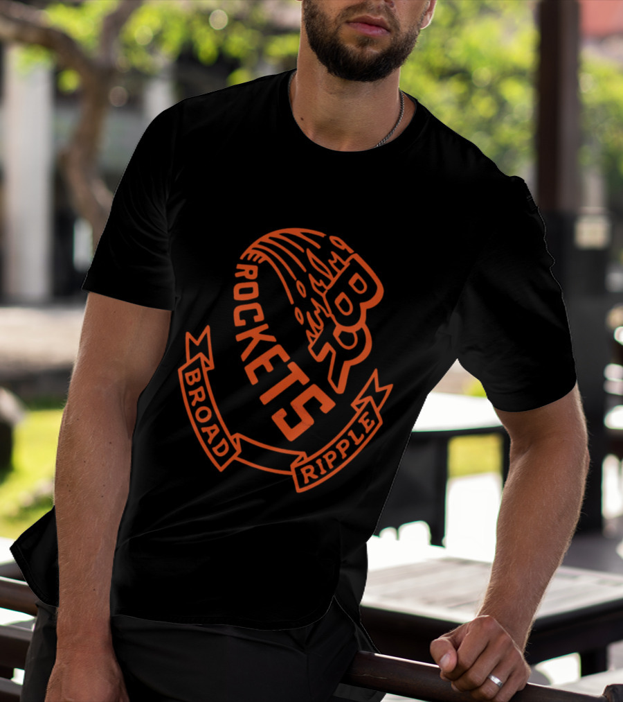 Broad Ripple Rockets BR T-Shirt