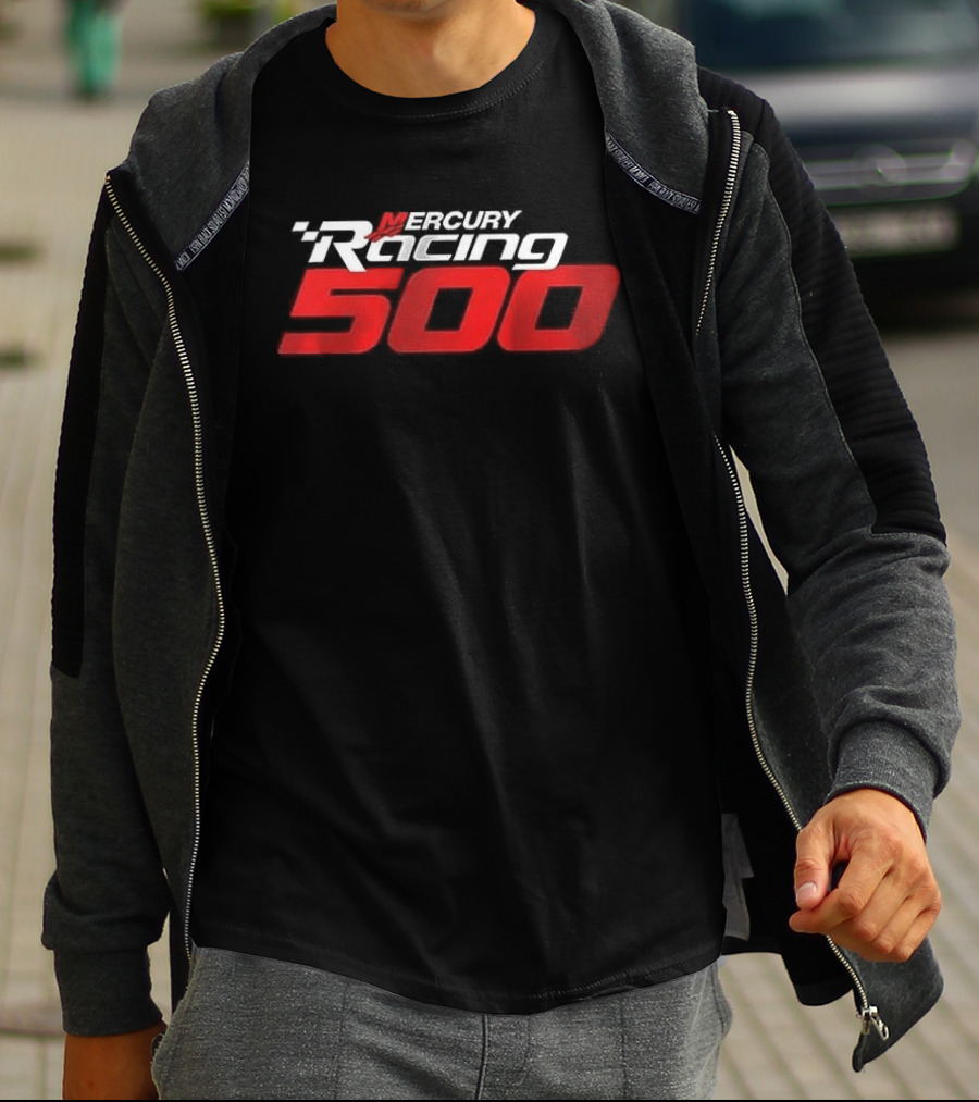 Mercury Racing 500 High Performance Speedboat Racing Men's T-Shirt