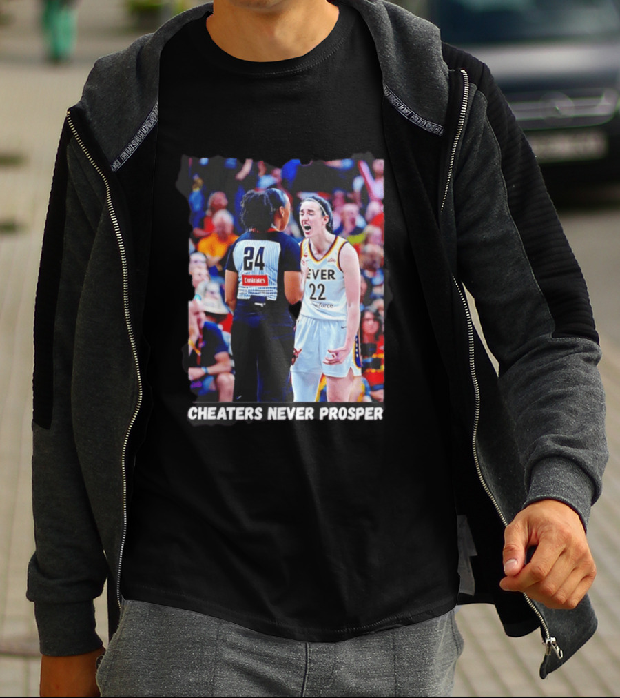 Cheaters Never Prosper 22 Basketball Athlete Intensity Moment T-Shirt