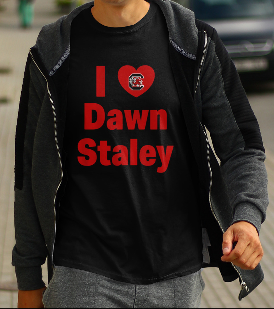 I Heart Dawn Staley South Carolina Gamecocks Fan T-Shirt